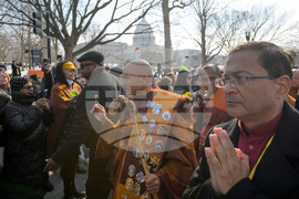 Buddhist Monks Peace Walk Washington