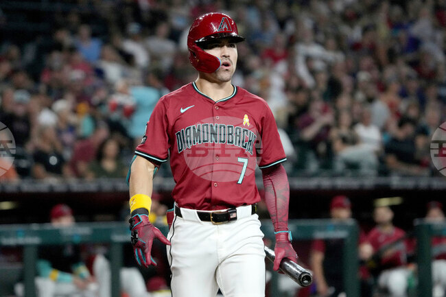 Diamondbacks Carroll Injury Baseball