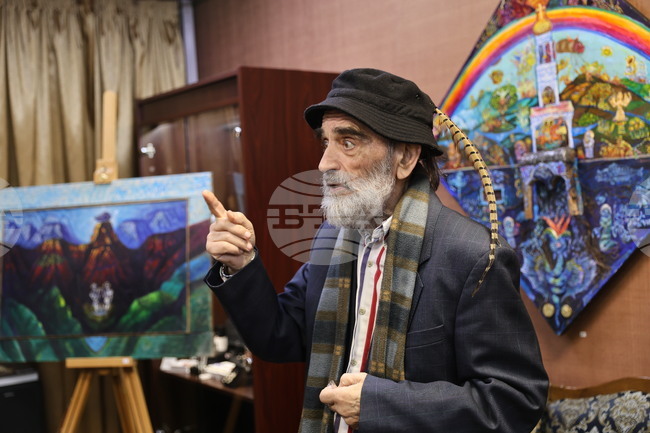 Изложбата живопис „Откровение“ на художника Вълчан Петров беше открита в Пловдив