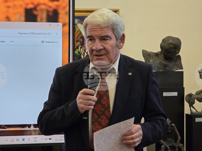 Светлозар Дамянов представи своята студия „Синът на капитана" в Плевен