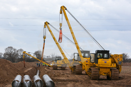 Село Доброславци - междусистемна газова връзка България-Сърбия