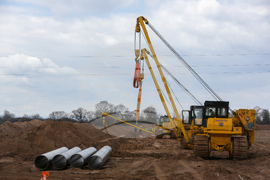 Село Доброславци - междусистемна газова връзка България-Сърбия
