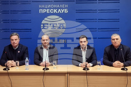 Национален пресклуб на БТА Плевен - ПП "Възраждане" - референдум - пресконференция