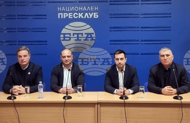 Национален пресклуб на БТА Плевен - ПП "Възраждане" - референдум - пресконференция