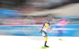 APTOPIX Milan Cortina Olympics Biathlon