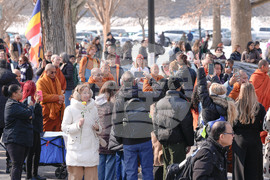 Buddhist Monks Peace Walk Washington