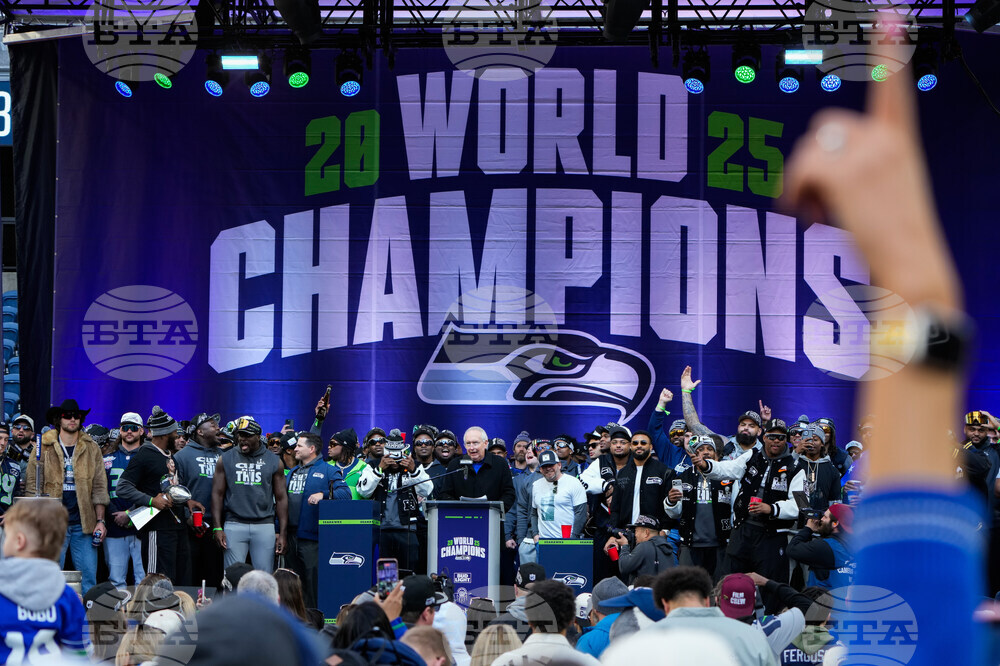 Super Bowl Parade Seahawks Football