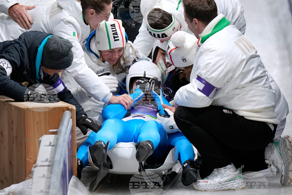 Milan Cortina Olympics Luge