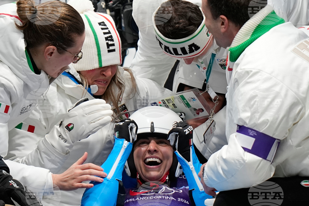 APTOPIX Milan Cortina Olympics Luge