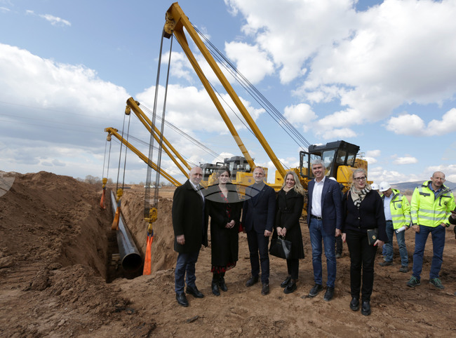 Село Доброславци - междусистемна газова връзка България-Сърбия