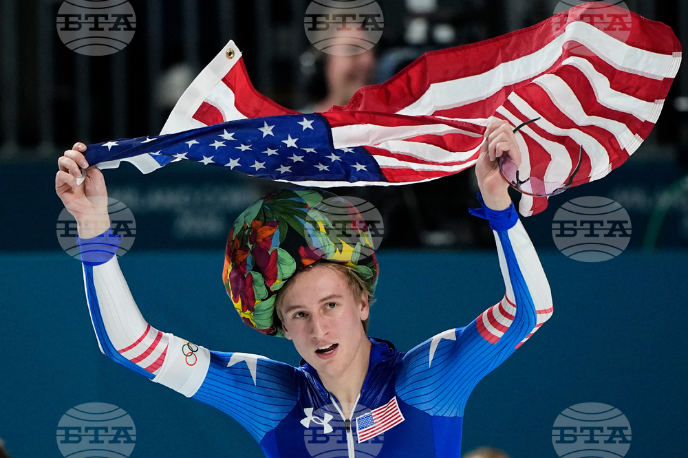 APTOPIX Milan Cortina Olympics Speedskating