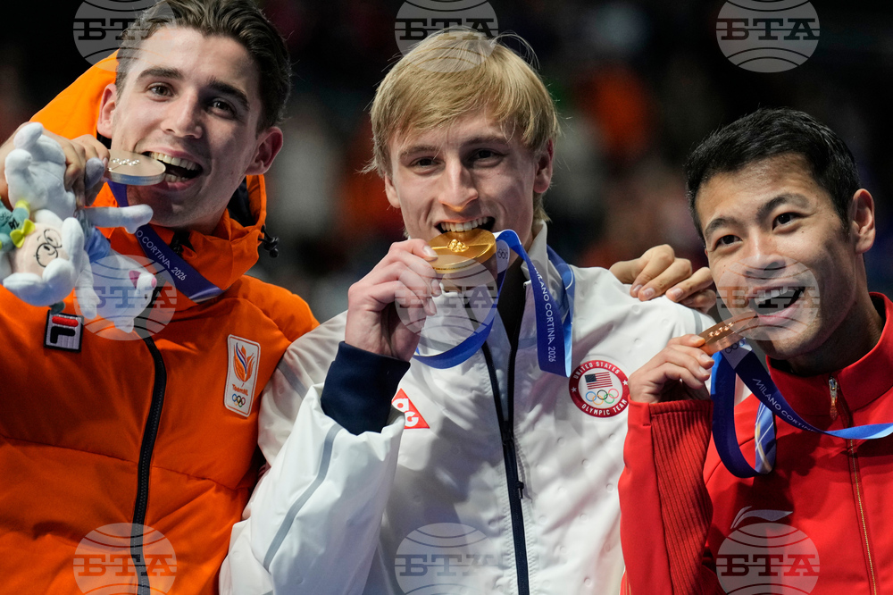 APTOPIX Milan Cortina Olympics Speedskating