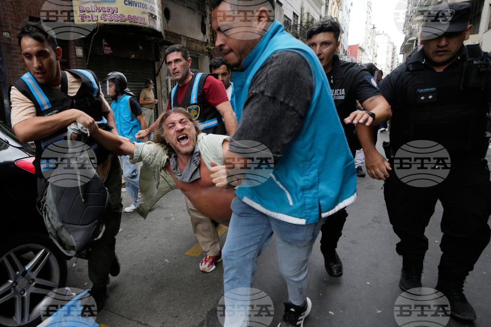 APTOPIX Argentina Protest