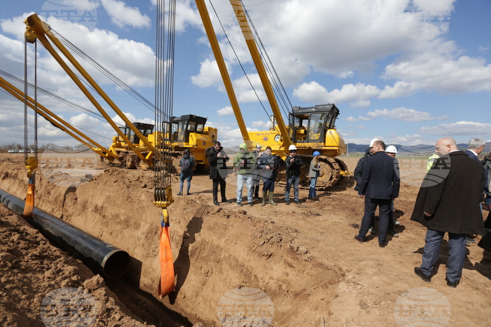 Село Доброславци - междусистемна газова връзка България-Сърбия
