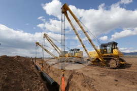 Село Доброславци - междусистемна газова връзка България-Сърбия