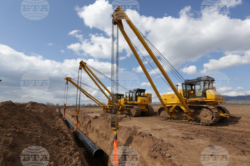 Село Доброславци - междусистемна газова връзка България-Сърбия