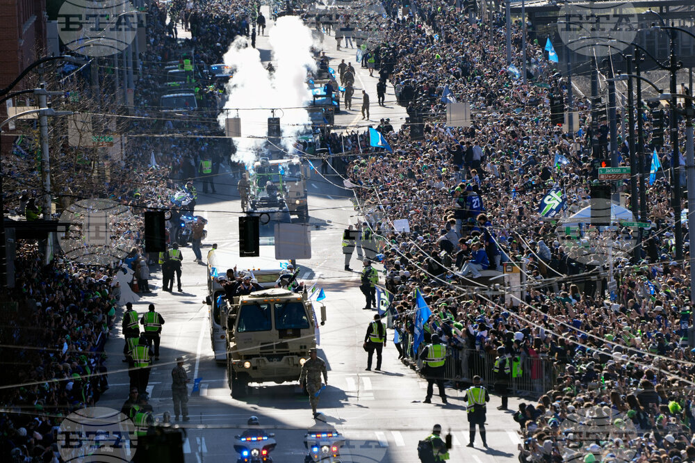 Super Bowl Parade Seahawks Football