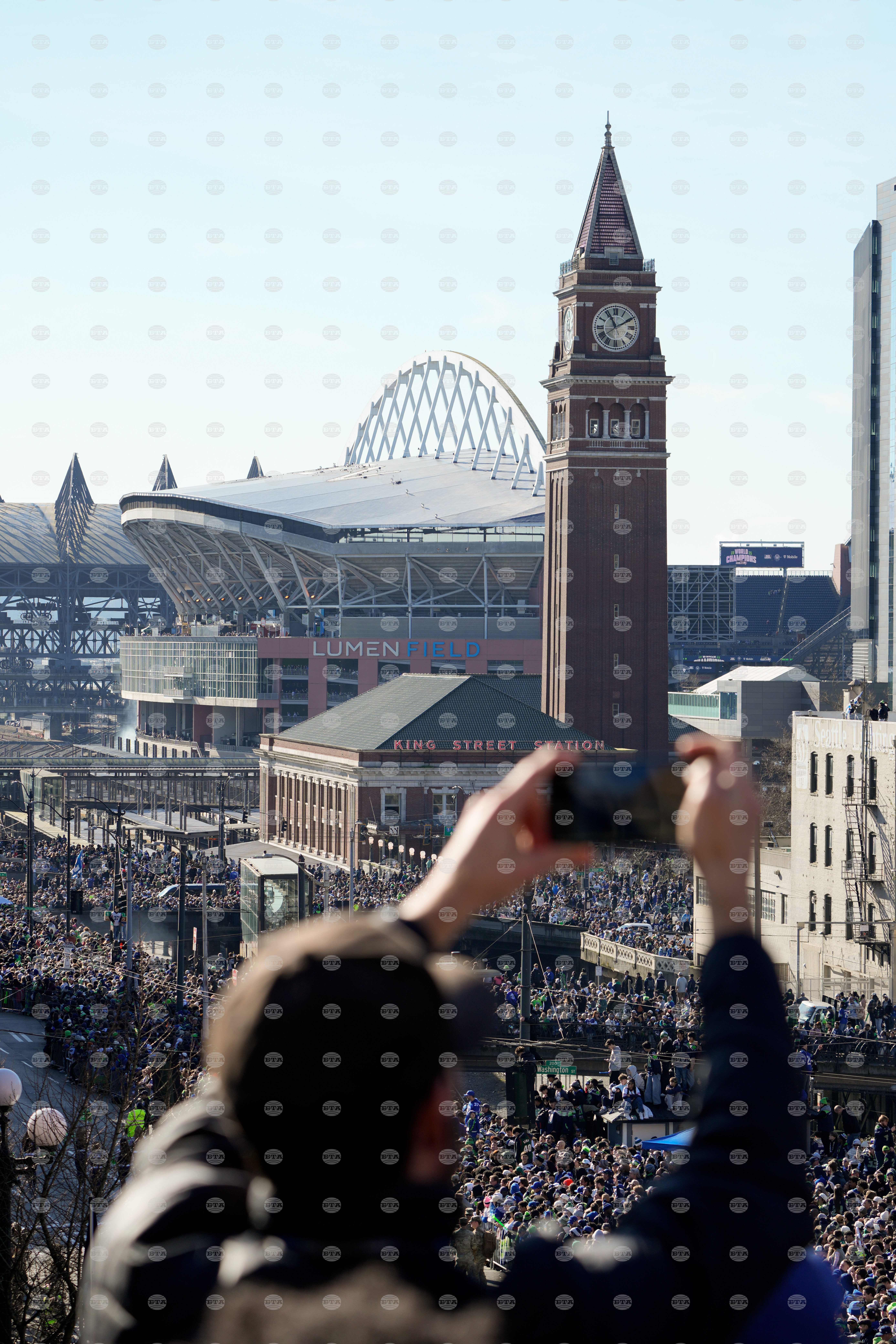 Super Bowl Parade Seahawks Football