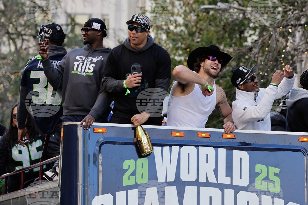 Super Bowl Parade Seahawks Football
