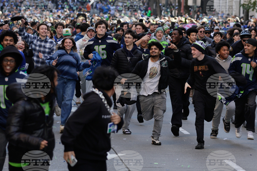 Super Bowl Parade Seahawks Football