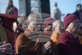 Buddhist Monks Peace Walk Washington