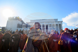 Buddhist Monks Peace Walk Washington