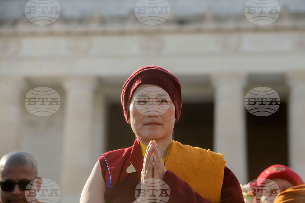 Buddhist Monks Peace Walk Washington