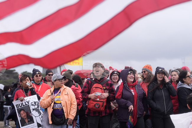 APTOPIX San Francisco Teachers Strike