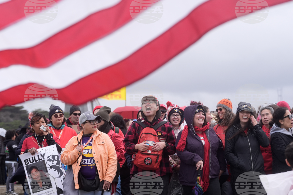 APTOPIX San Francisco Teachers Strike