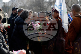 Buddhist Monks Peace Walk Washington