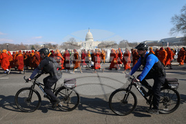 Buddhist Monks Peace Walk Washington