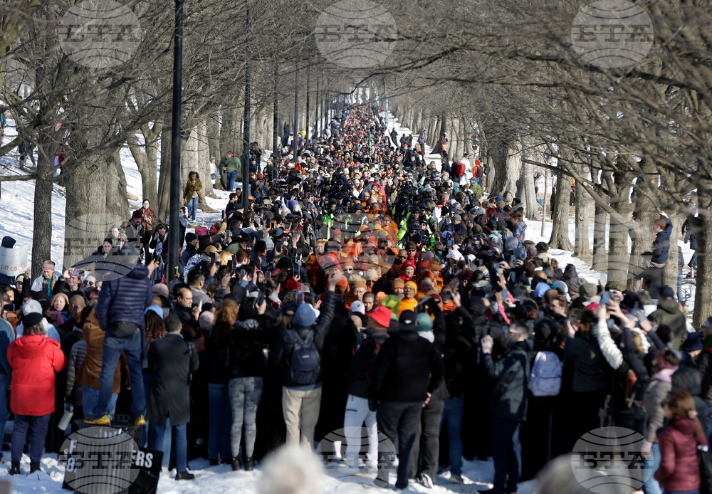Buddhist Monks Peace Walk Washington