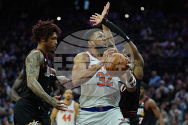 Knicks 76ers Basketball