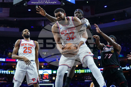 Knicks 76ers Basketball