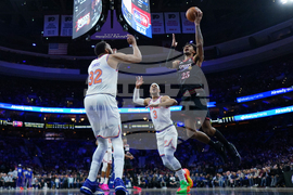Knicks 76ers Basketball