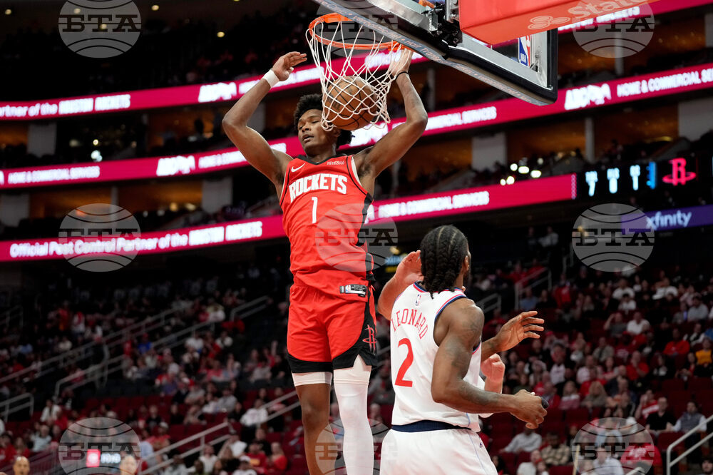 Clippers Rockets Basketball