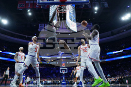 Knicks 76ers Basketball