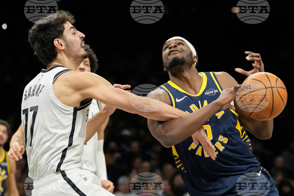 Pacers Nets Basketball
