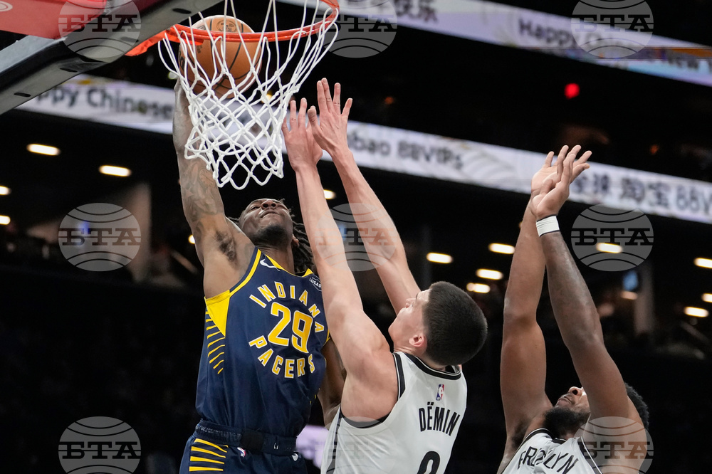 Pacers Nets Basketball