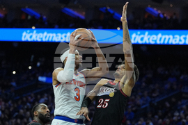 Knicks 76ers Basketball