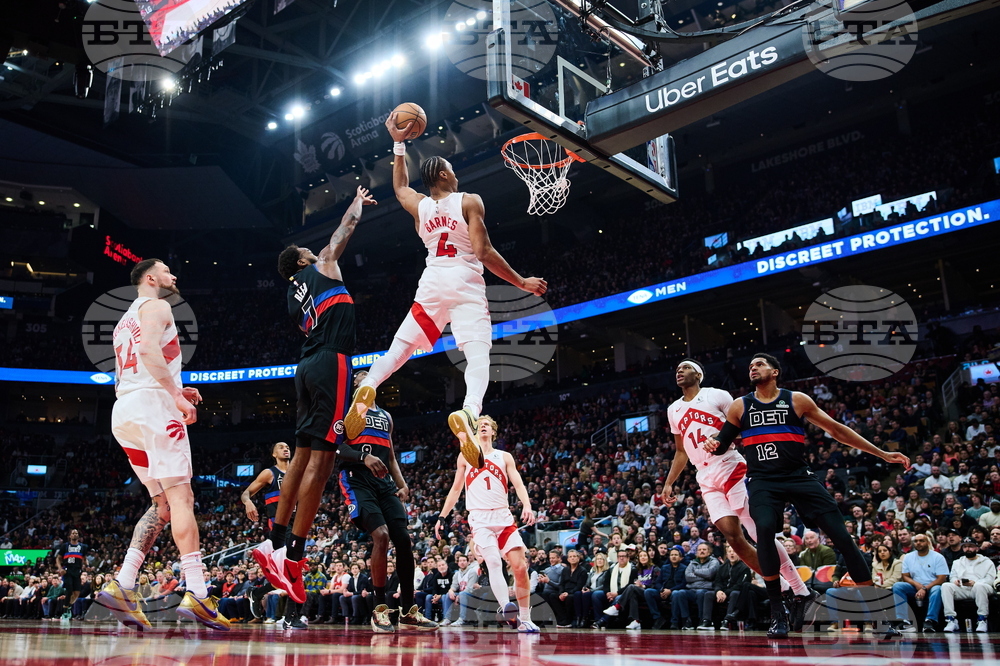 Pistons Raptors Basketball