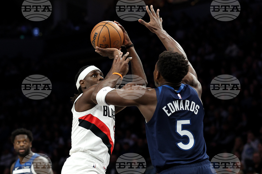 Trail Blazers Timberwolves Basketball