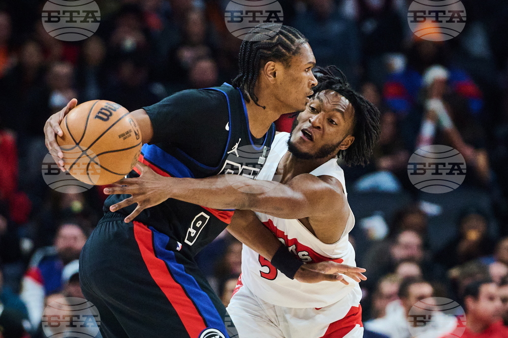 Pistons Raptors Basketball