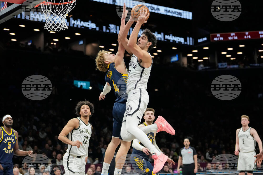 Pacers Nets Basketball