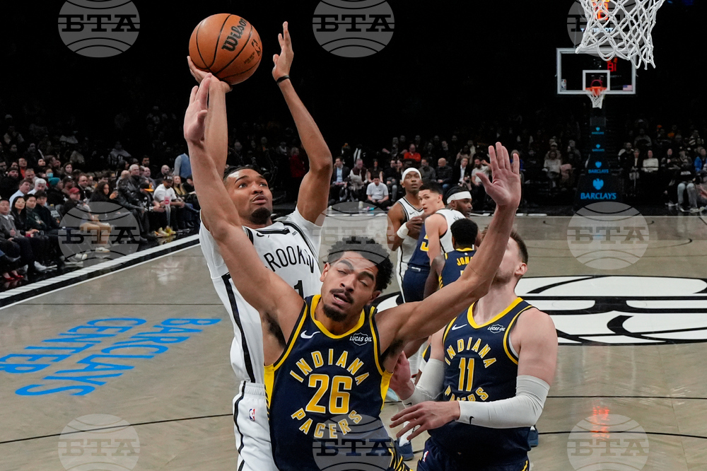 Pacers Nets Basketball