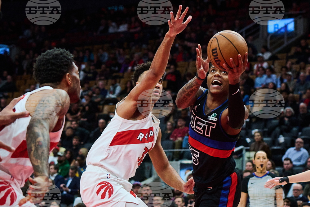 Pistons Raptors Basketball