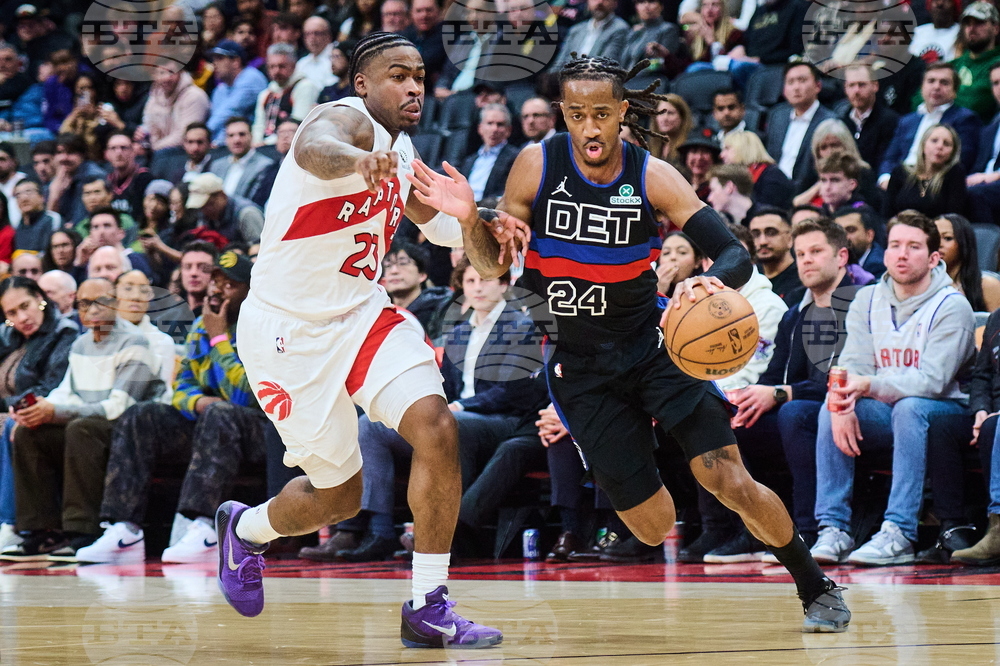 Pistons Raptors Basketball