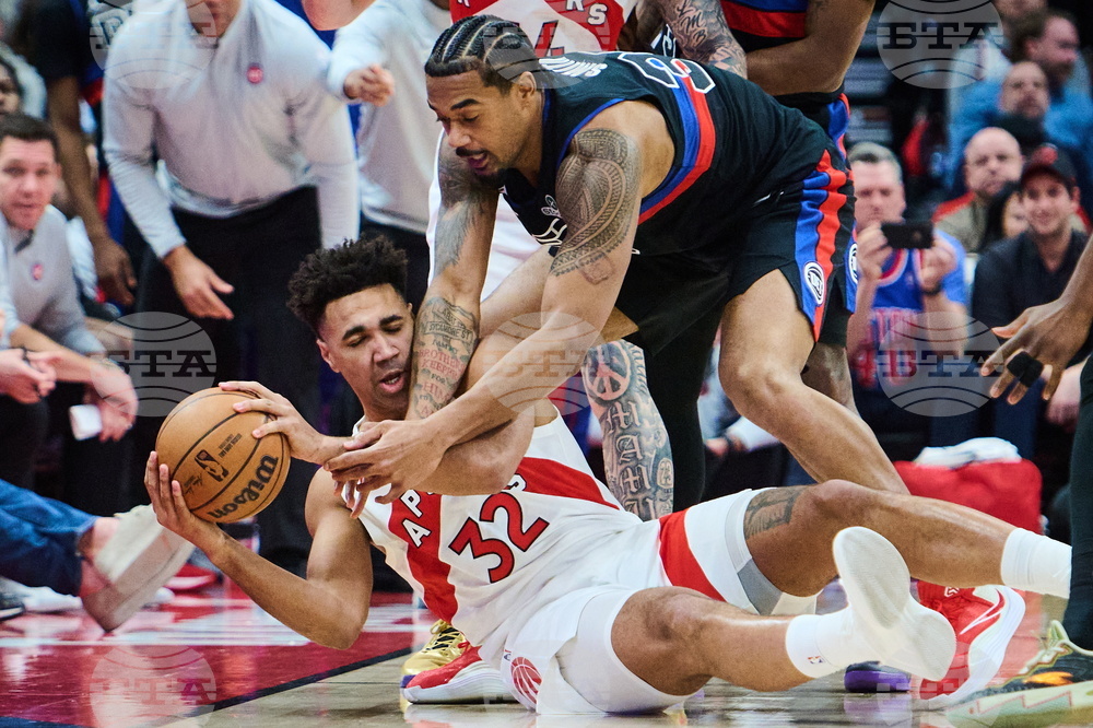 Pistons Raptors Basketball