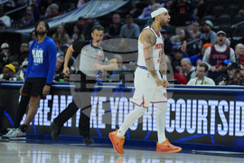 Knicks 76ers Basketball