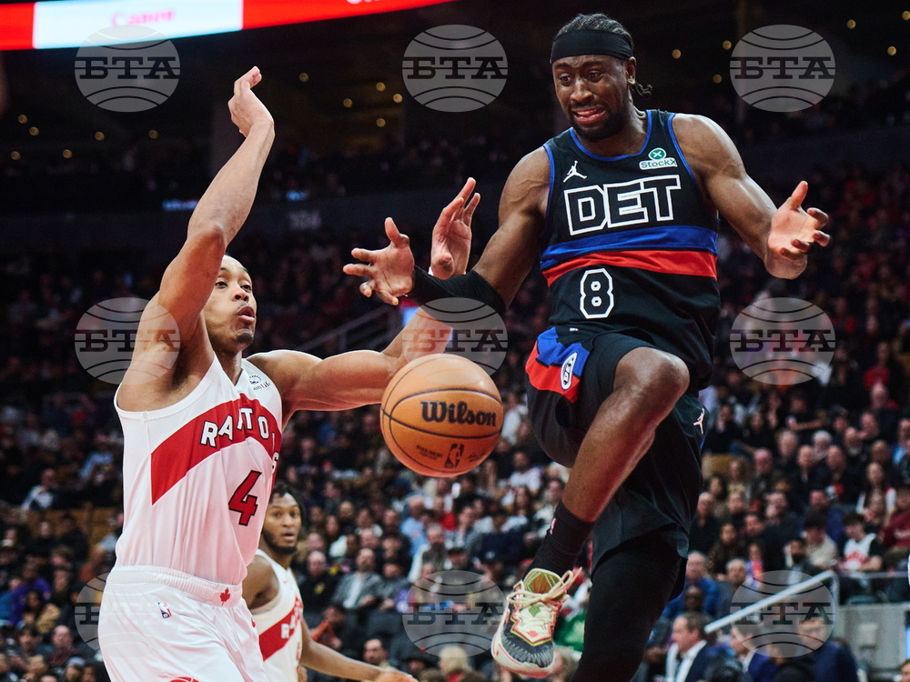 Pistons Raptors Basketball